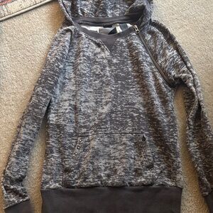 Volcom Charcoal Hooded Sweatshirt
